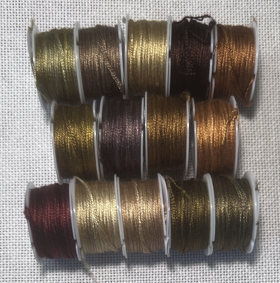 Loose Feathers Part 2: Autumn - Silk Thread Pack - Click Image to Close